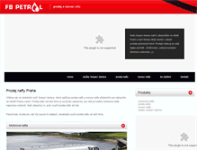 Tablet Screenshot of fbpetrol.cz